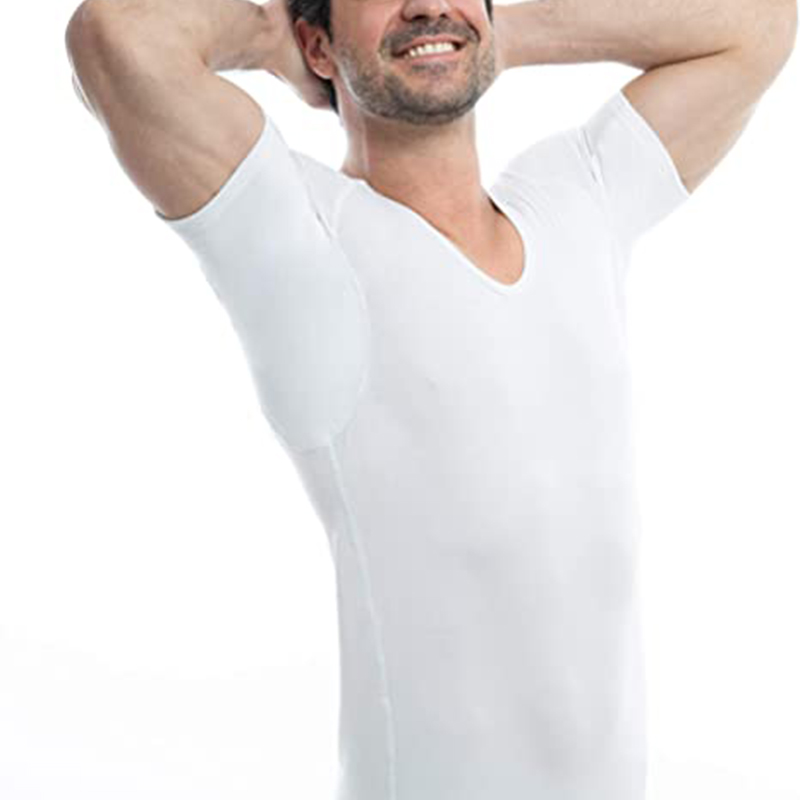 Undershirt Crew Neck - แห้งนุ่มสีขาว Modal คุณภาพสูงผ้าไม้ไผ่ผู้ชายทนภายใต้ T เสื้อเหงื่อเสื้อกล้าม