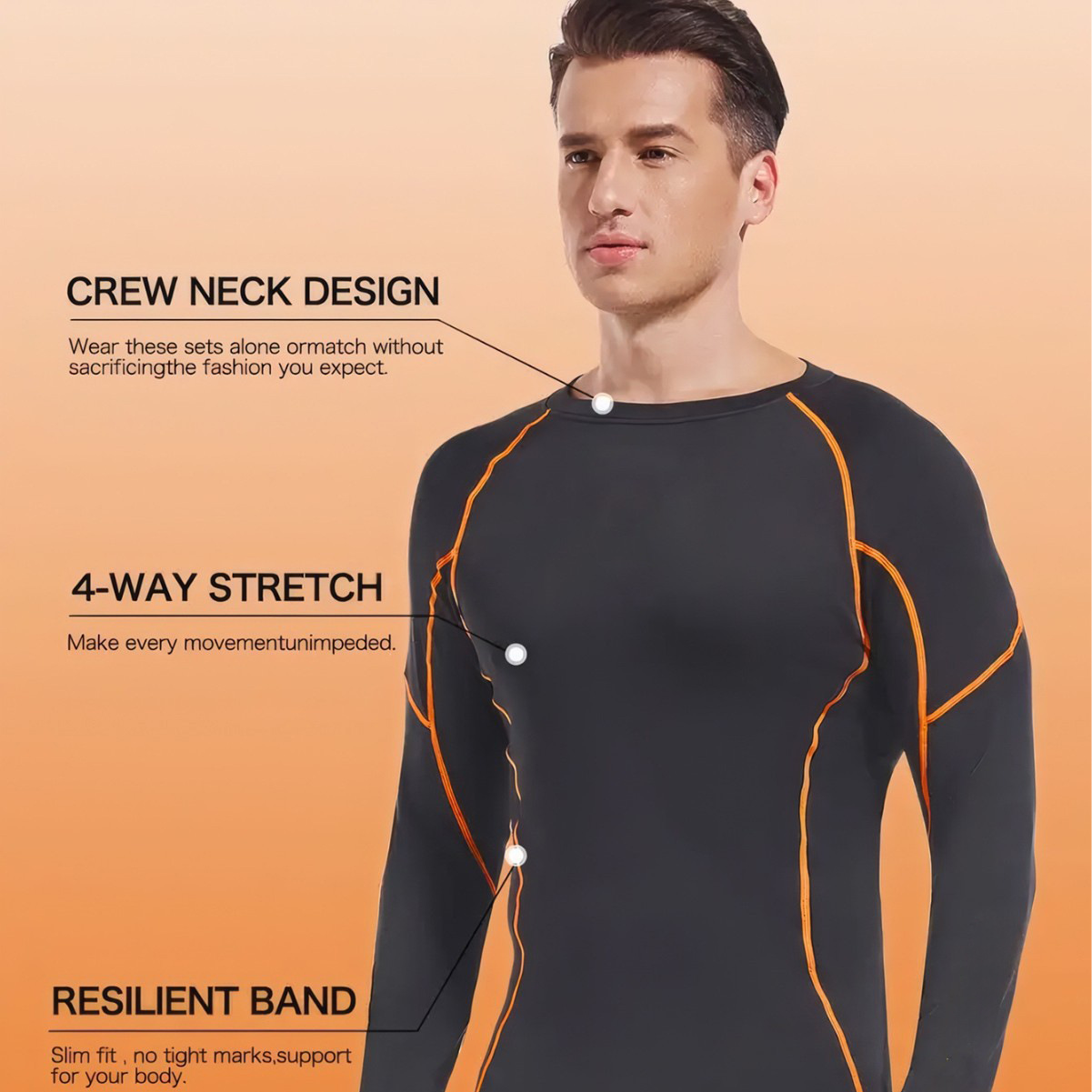 ชุดกีฬาผู้ชายสำหรับฤดูหนาว 2 ช - Compression Long Pant บทวิจารณ์และราคา