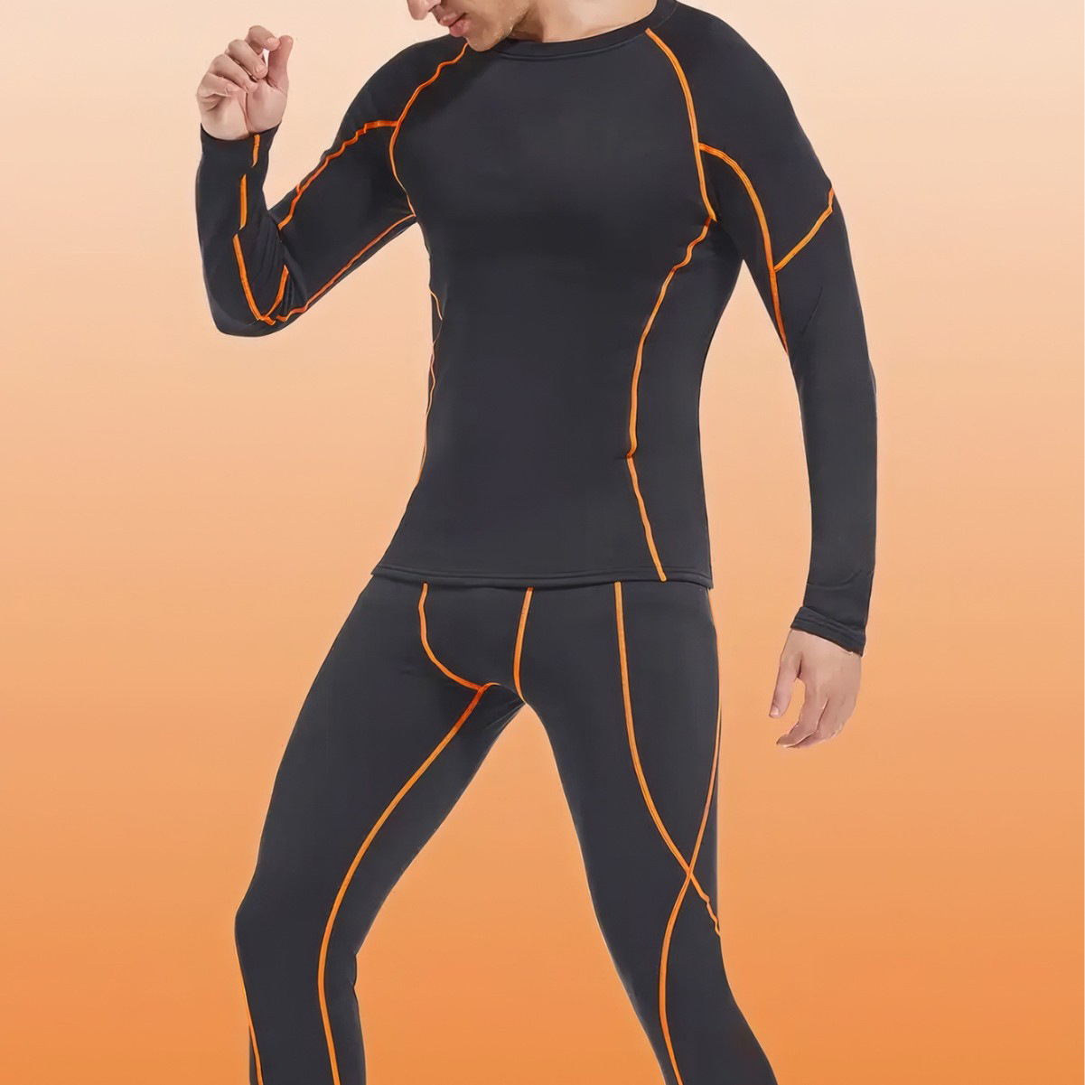 ชุดกีฬาผู้ชายสำหรับฤดูหนาว 2 ช - Compression Long Pant บทวิจารณ์และราคา