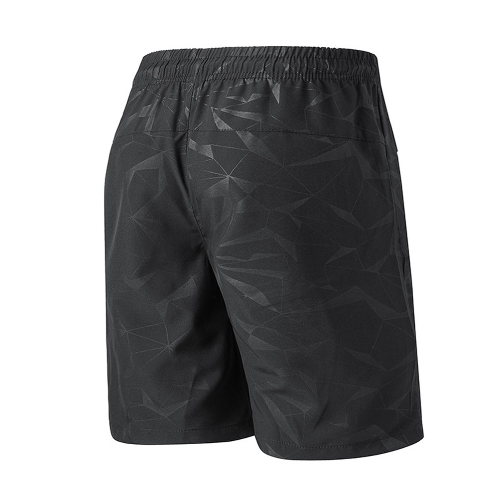 กางเกงขาสั้นกีฬาสีดำ ระบายอากา - Trunk Breathable Men บทวิจารณ์และราคา