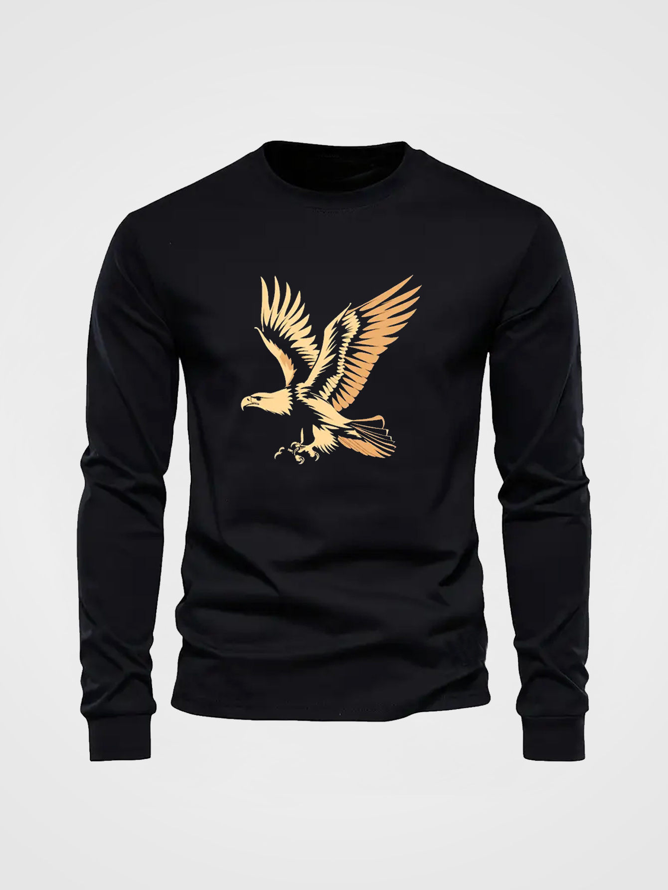 เสื้อยืดคอกลมแขนยาวผู้ชายผ้าฝ้ - Undershirt Crew Neck บทวิจารณ์และราคา