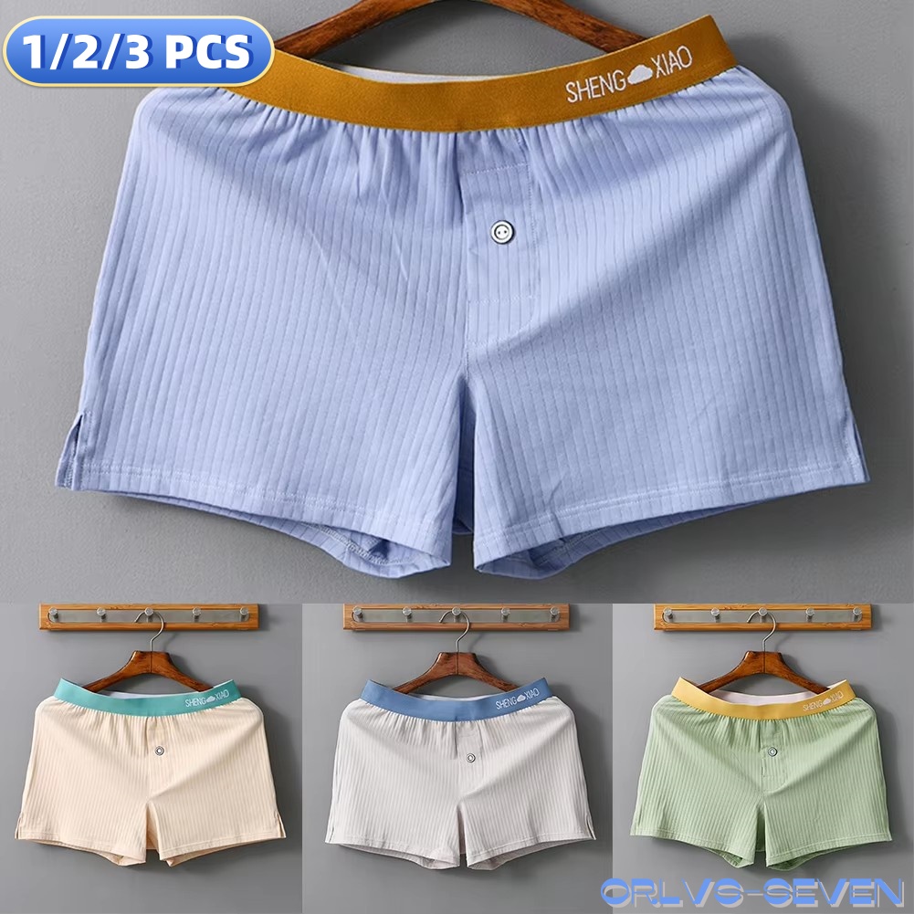 กางเกงในผู้ชาย1/2/3ชิ้น, กางเก - Trunk Breathable Men บทวิจารณ์และราคา