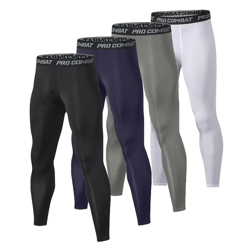 ใหม่ผู้ชายกางเกงชายTightsกางเก - Compression Long Pant บทวิจารณ์และราคา